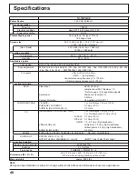 Preview for 46 page of Panasonic Viera TH-103PF9 Operating Instructions Manual