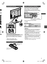 Предварительный просмотр 5 страницы Panasonic Viera TH-24A400A Operating Instructions Manual