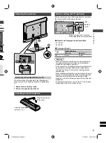 Предварительный просмотр 5 страницы Panasonic Viera TH-24A400H Operating Instructions Manual