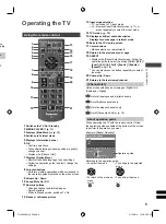 Предварительный просмотр 9 страницы Panasonic Viera TH-24A400H Operating Instructions Manual