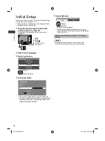 Предварительный просмотр 8 страницы Panasonic VIERA TH-24F400H Operating Instructions Manual