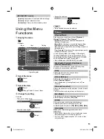 Предварительный просмотр 13 страницы Panasonic VIERA TH-24F400H Operating Instructions Manual