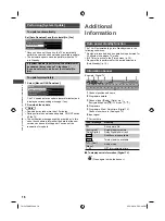 Предварительный просмотр 18 страницы Panasonic VIERA TH-24F400H Operating Instructions Manual