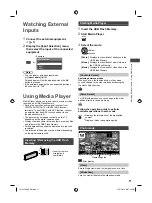 Предварительный просмотр 11 страницы Panasonic VIERA TH-24F400Z Operating Instructions Manual