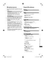 Предварительный просмотр 21 страницы Panasonic VIERA TH-24F400Z Operating Instructions Manual