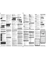 Предварительный просмотр 2 страницы Panasonic Viera TH-32A400G Operating Instructions