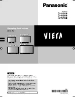 Panasonic Viera TH-32C410H Operating Instructions Manual preview