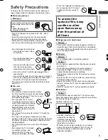 Предварительный просмотр 3 страницы Panasonic Viera TH-32C410H Operating Instructions Manual