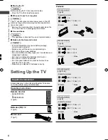 Предварительный просмотр 4 страницы Panasonic Viera TH-32C410H Operating Instructions Manual