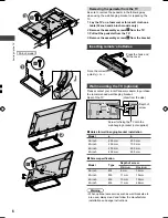 Предварительный просмотр 6 страницы Panasonic Viera TH-32C410H Operating Instructions Manual