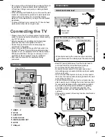 Предварительный просмотр 7 страницы Panasonic Viera TH-32C410H Operating Instructions Manual