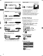 Предварительный просмотр 8 страницы Panasonic Viera TH-32C410H Operating Instructions Manual