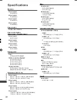 Предварительный просмотр 22 страницы Panasonic Viera TH-32C410H Operating Instructions Manual