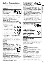 Предварительный просмотр 3 страницы Panasonic VIERA TH-32D400H Operating Instructions Manual