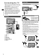 Предварительный просмотр 6 страницы Panasonic Viera TH-32E400A Operating Instructions Manual