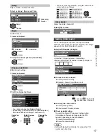 Предварительный просмотр 17 страницы Panasonic Viera TH-32E400A Operating Instructions Manual