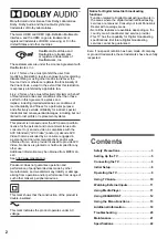 Предварительный просмотр 2 страницы Panasonic Viera TH-32E410H Operating Instructions Manual