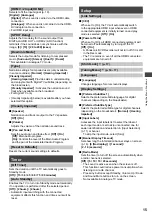 Предварительный просмотр 15 страницы Panasonic Viera TH-32E410H Operating Instructions Manual