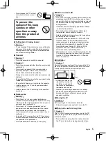 Preview for 5 page of Panasonic VIERA TH-32ES500Z Operating Instructions Manual