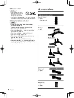 Preview for 6 page of Panasonic VIERA TH-32ES500Z Operating Instructions Manual