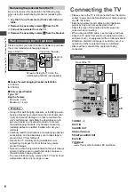 Предварительный просмотр 6 страницы Panasonic VIERA TH-32F400H Operating Instructions Manual