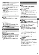 Предварительный просмотр 15 страницы Panasonic VIERA TH-32F400H Operating Instructions Manual