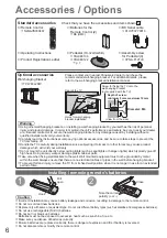 Предварительный просмотр 6 страницы Panasonic Viera TH-32LRG20B Operating Instructions Manual