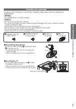 Предварительный просмотр 7 страницы Panasonic Viera TH-32LRG20B Operating Instructions Manual