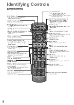 Предварительный просмотр 8 страницы Panasonic Viera TH-32LRG20B Operating Instructions Manual