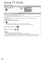 Предварительный просмотр 20 страницы Panasonic Viera TH-32LRG20B Operating Instructions Manual