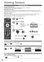 Предварительный просмотр 22 страницы Panasonic Viera TH-32LRG20B Operating Instructions Manual