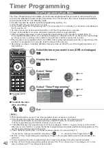 Предварительный просмотр 42 страницы Panasonic Viera TH-32LRG20B Operating Instructions Manual