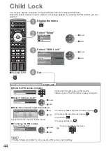 Предварительный просмотр 44 страницы Panasonic Viera TH-32LRG20B Operating Instructions Manual