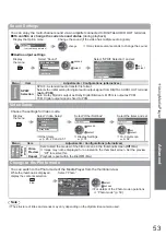 Предварительный просмотр 53 страницы Panasonic Viera TH-32LRG20B Operating Instructions Manual