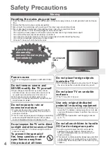 Предварительный просмотр 4 страницы Panasonic Viera TH-32LRG20E Operating Instructions Manual