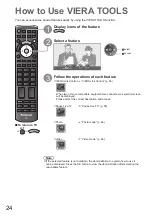 Предварительный просмотр 24 страницы Panasonic Viera TH-32LRG20E Operating Instructions Manual