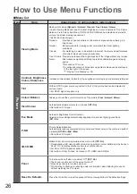 Предварительный просмотр 26 страницы Panasonic Viera TH-32LRG20E Operating Instructions Manual