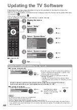 Предварительный просмотр 44 страницы Panasonic Viera TH-32LRG20E Operating Instructions Manual