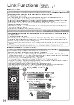 Предварительный просмотр 54 страницы Panasonic Viera TH-32LRG20E Operating Instructions Manual