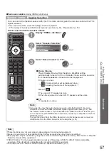 Предварительный просмотр 57 страницы Panasonic Viera TH-32LRG20E Operating Instructions Manual