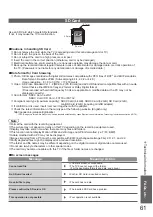 Предварительный просмотр 61 страницы Panasonic Viera TH-32LRG20E Operating Instructions Manual