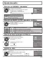 Предварительный просмотр 31 страницы Panasonic Viera TH-37PA20 Manual De Instrucciones