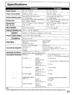 Preview for 67 page of Panasonic Viera TH-37PA20 Operating Instructions Manual