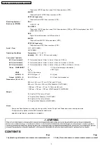 Предварительный просмотр 2 страницы Panasonic Viera TH-37PA60E Service Manual