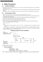 Предварительный просмотр 6 страницы Panasonic Viera TH-37PA60E Service Manual