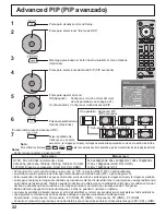 Предварительный просмотр 22 страницы Panasonic Viera TH-37PH10 Manual De Instrucciones