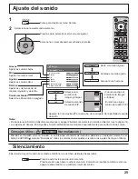 Предварительный просмотр 25 страницы Panasonic Viera TH-37PH10 Manual De Instrucciones