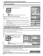 Предварительный просмотр 34 страницы Panasonic Viera TH-37PR10 Manual De Instrucciones