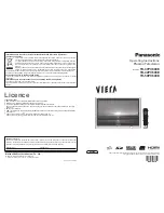 Panasonic Viera TH-37PV600E Operating Instructions Manual preview