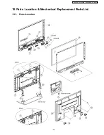 Предварительный просмотр 151 страницы Panasonic Viera TH-37PV60E Service Manual